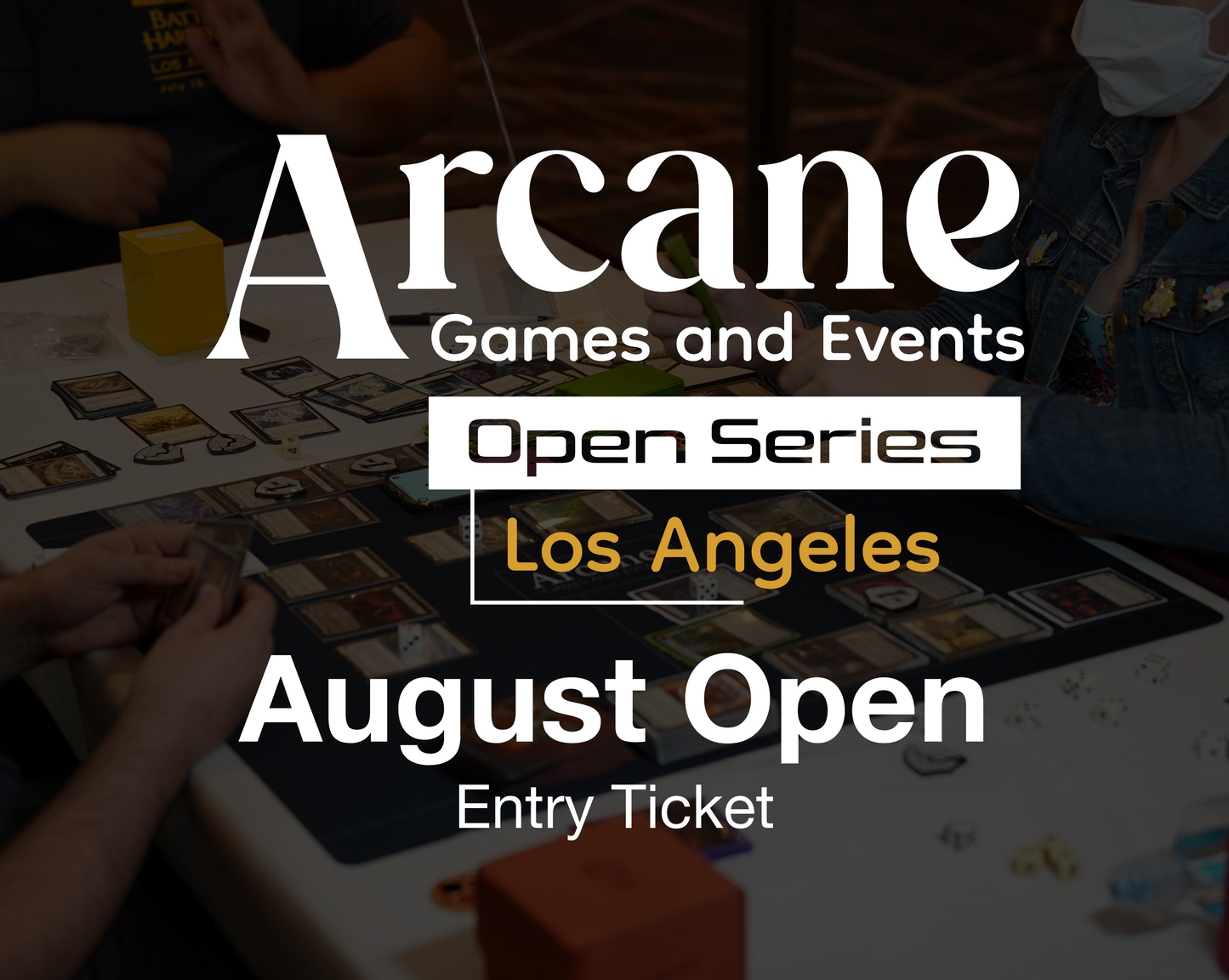 AGE Los Angeles: August 2025 Open Event Entry