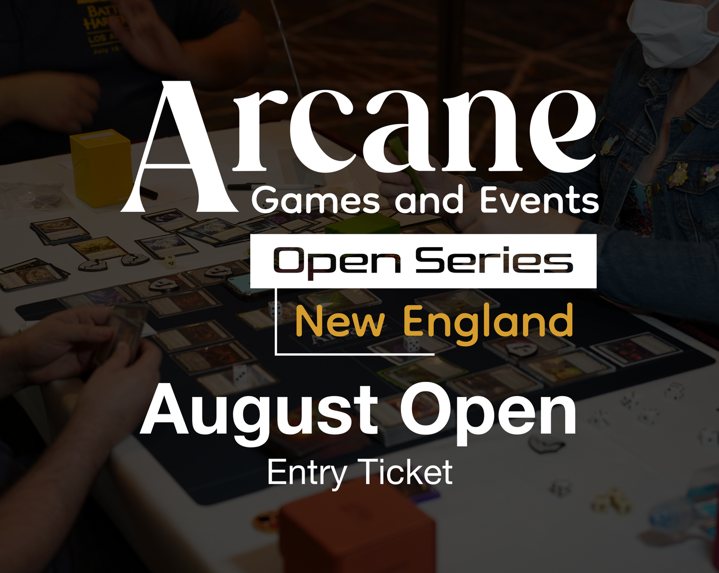 AGE New England: August 2025 Open Event Entry